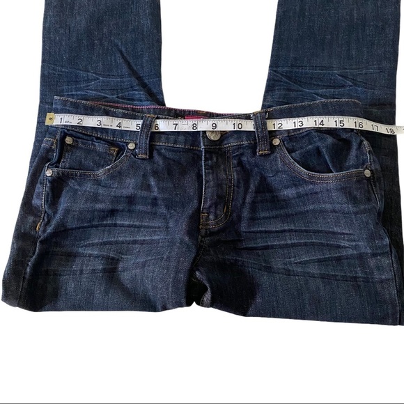 RSQ Paris Skinny Dark Wash Whiskered Jeans 9Rx31 - Picture 4 of 10